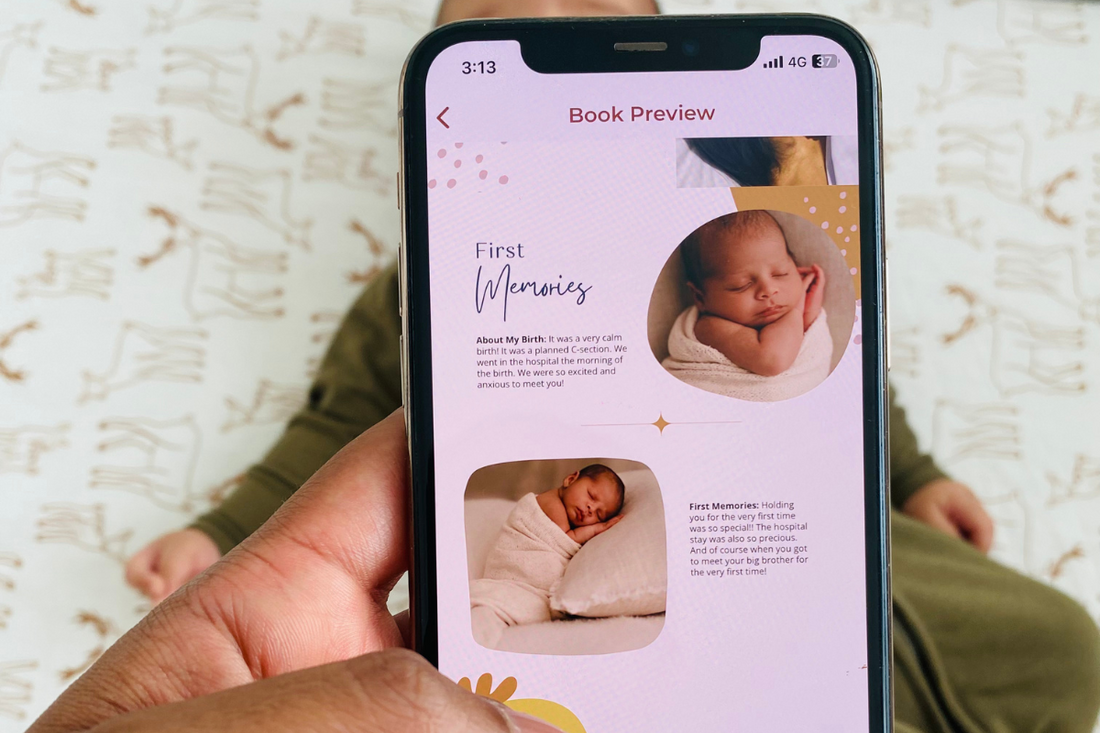 baby memory book app 