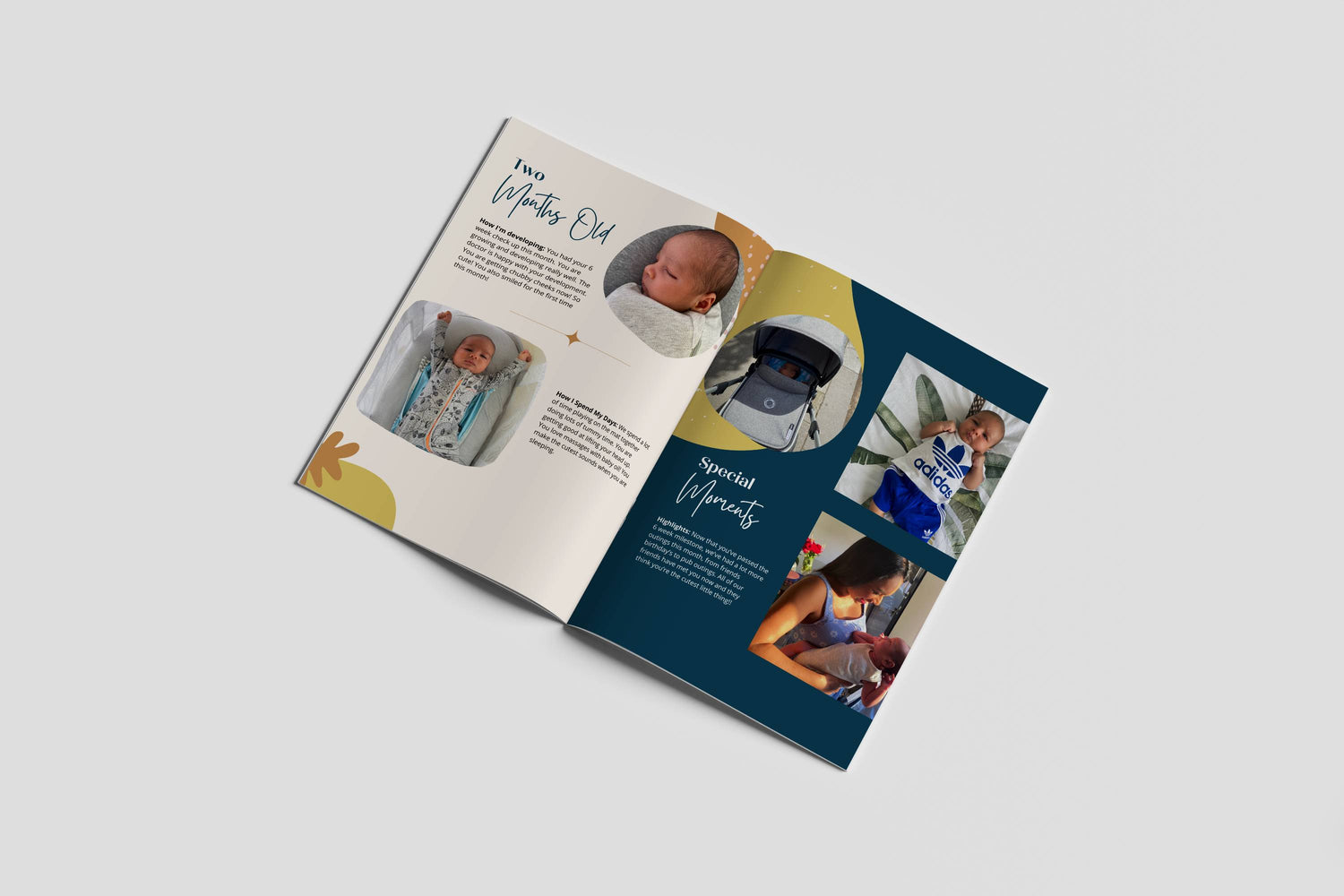 open baby book 